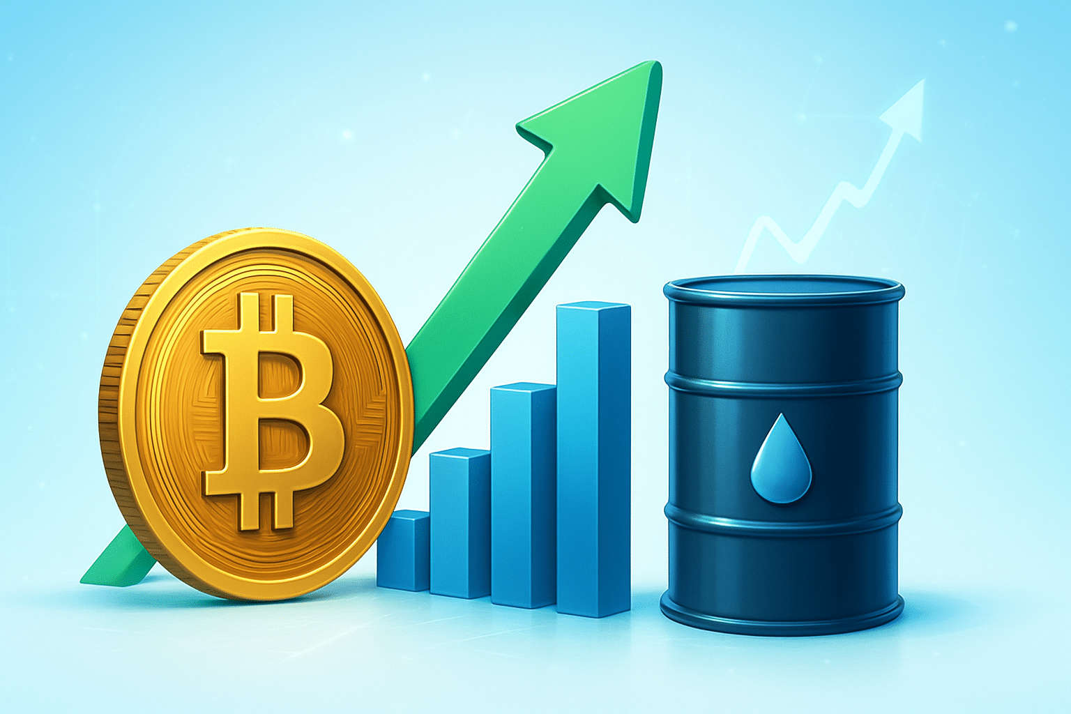 Bitcoin giữ vững trên 70.000 USD khi cổ phiếu và Bitcoin giữ vững trên 70.000 USD khi cổ phiếu và dầu bật tăng