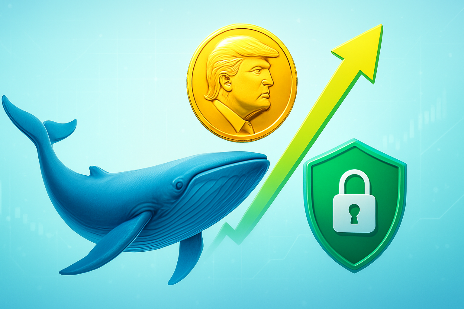 Cá voi gom TRUMP Coin, giá tăng 36% trước gala Cá voi gom TRUMP Coin, giá tăng 36% trước gala holder Trump