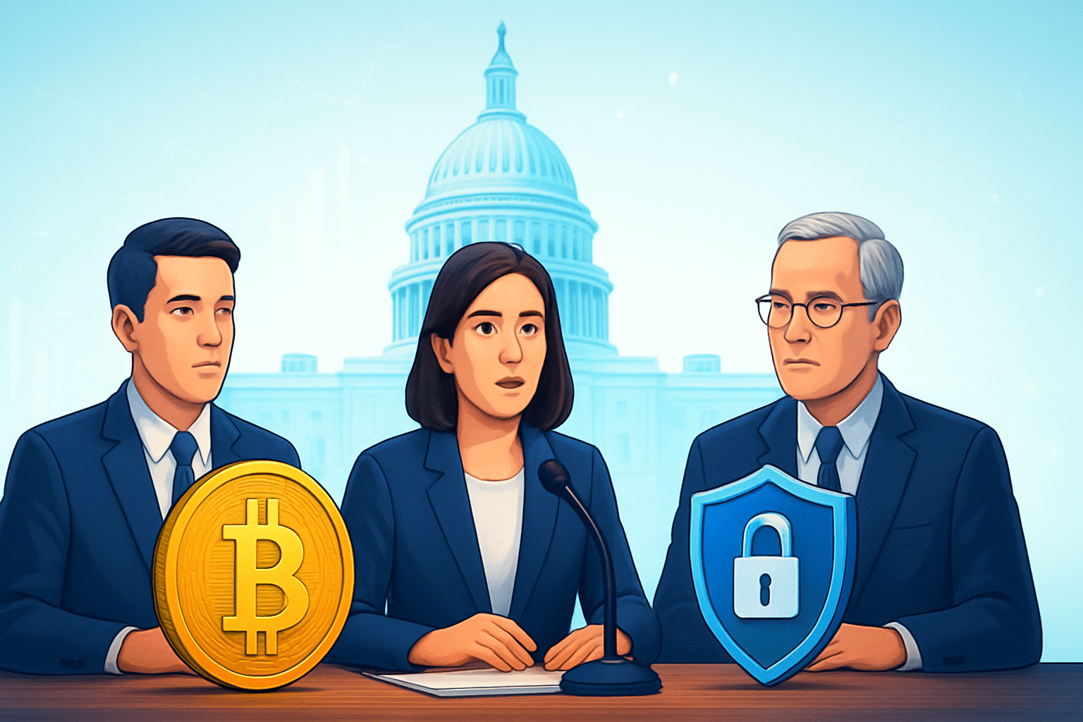 Đại diện crypto và ngân hàng lên Quốc hội Mỹ Đại diện crypto và ngân hàng lên Quốc hội Mỹ rà soát thỏa thuận stablecoin