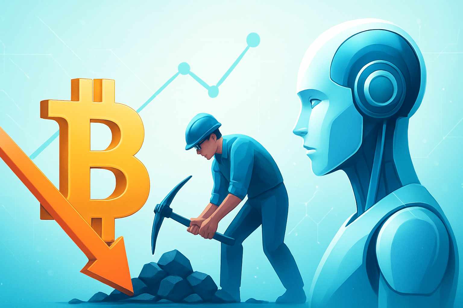 Độ khó đào Bitcoin giảm gần 8% khi thợ mỏ Độ khó đào Bitcoin giảm gần 8% khi thợ mỏ chuyển sang AI