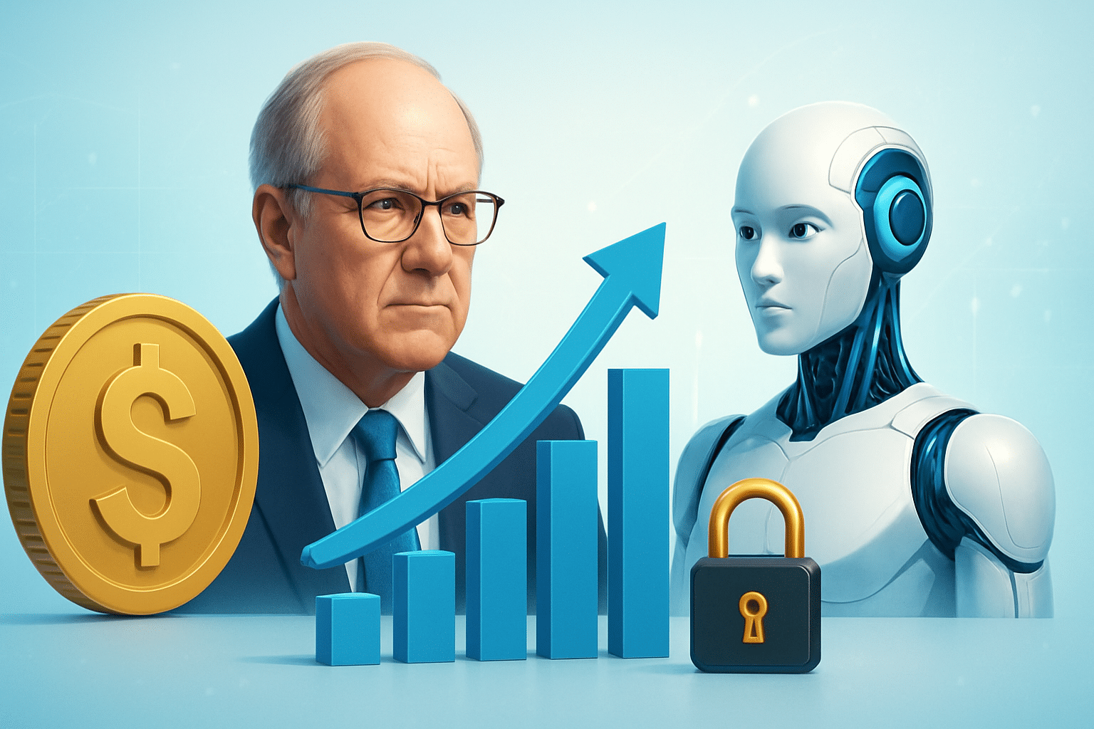 Larry Fink cảnh báo AI làm gia tăng bất bình Larry Fink cảnh báo AI làm gia tăng bất bình đẳng nếu dân không có cổ phần
