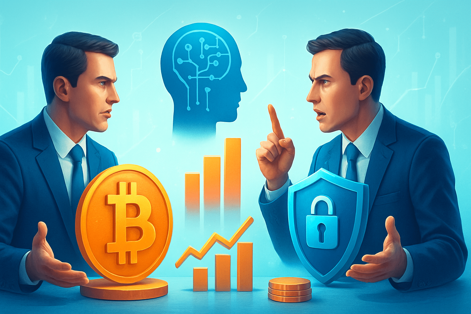 Nhà đầu tư tranh luận: Bitcoin là tài sản trú Nhà đầu tư tranh luận: Bitcoin là tài sản trú ẩn hay rủi ro?