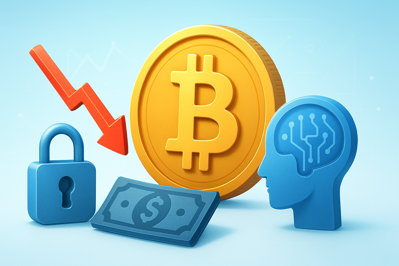 Thị trường dự đoán đảo chiều bi quan, Bitcoin có Thị trường dự đoán đảo chiều bi quan, Bitcoin có nguy cơ về 45.000 USD