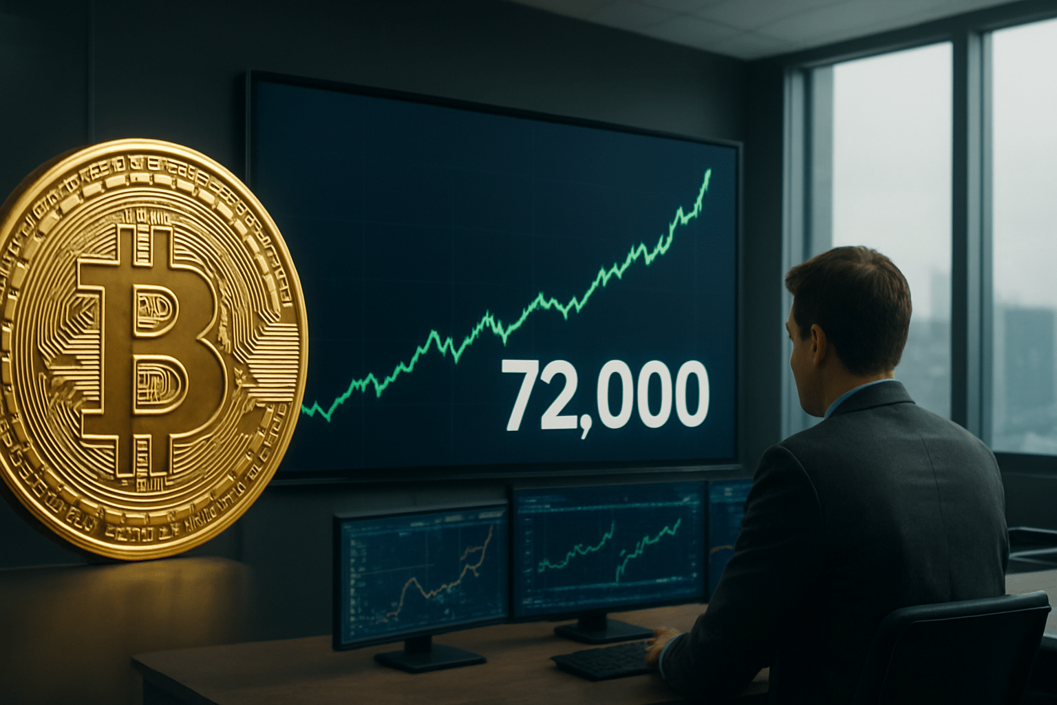 Bitcoin vượt 72.000 USD sau lệnh ngừng bắn Mỹ-Iran Bitcoin vượt 72.000 USD sau lệnh ngừng bắn Mỹ-Iran
