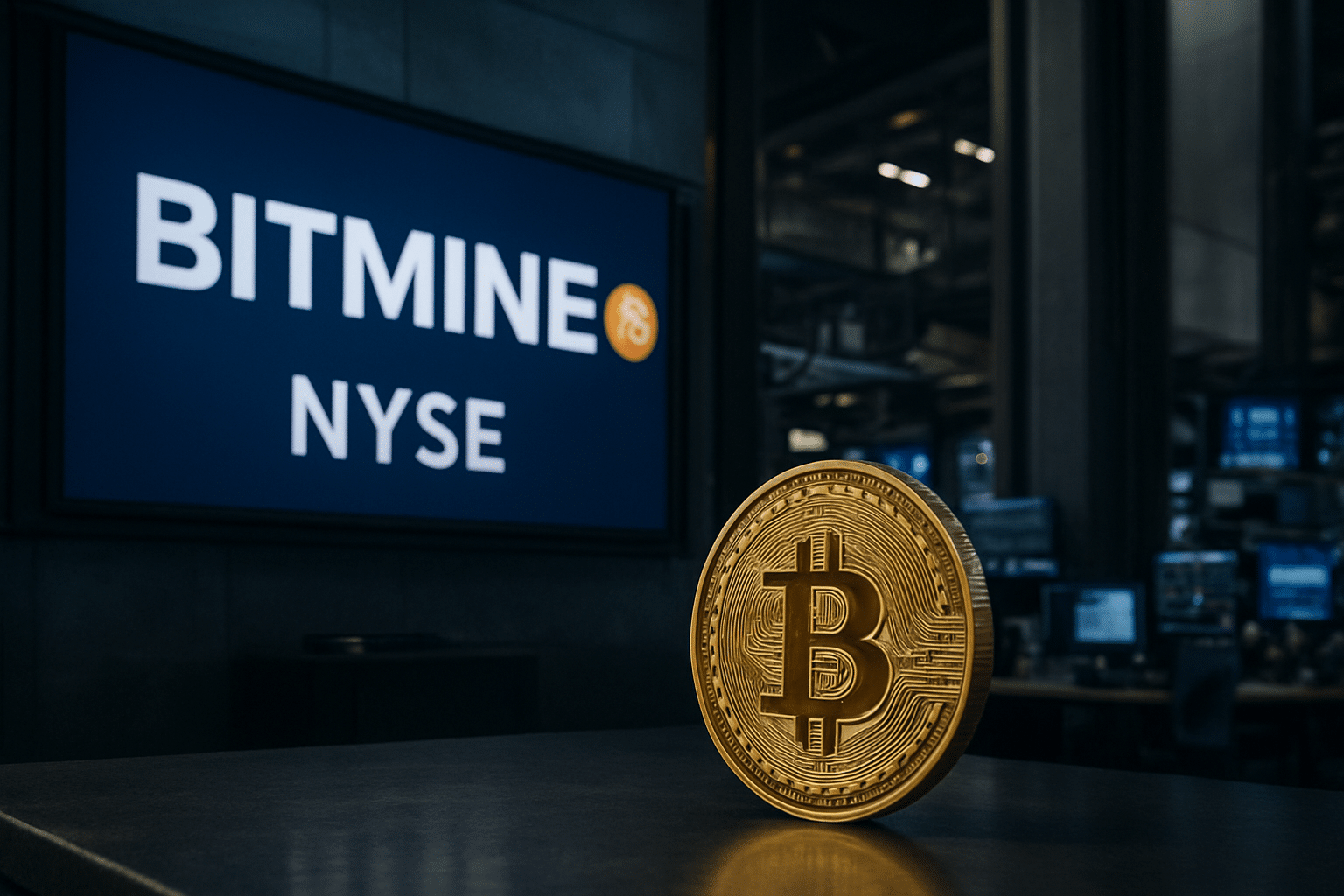 Bitmine chính thức niêm yết trên bảng chính NYSE Bitmine chính thức niêm yết trên bảng chính NYSE