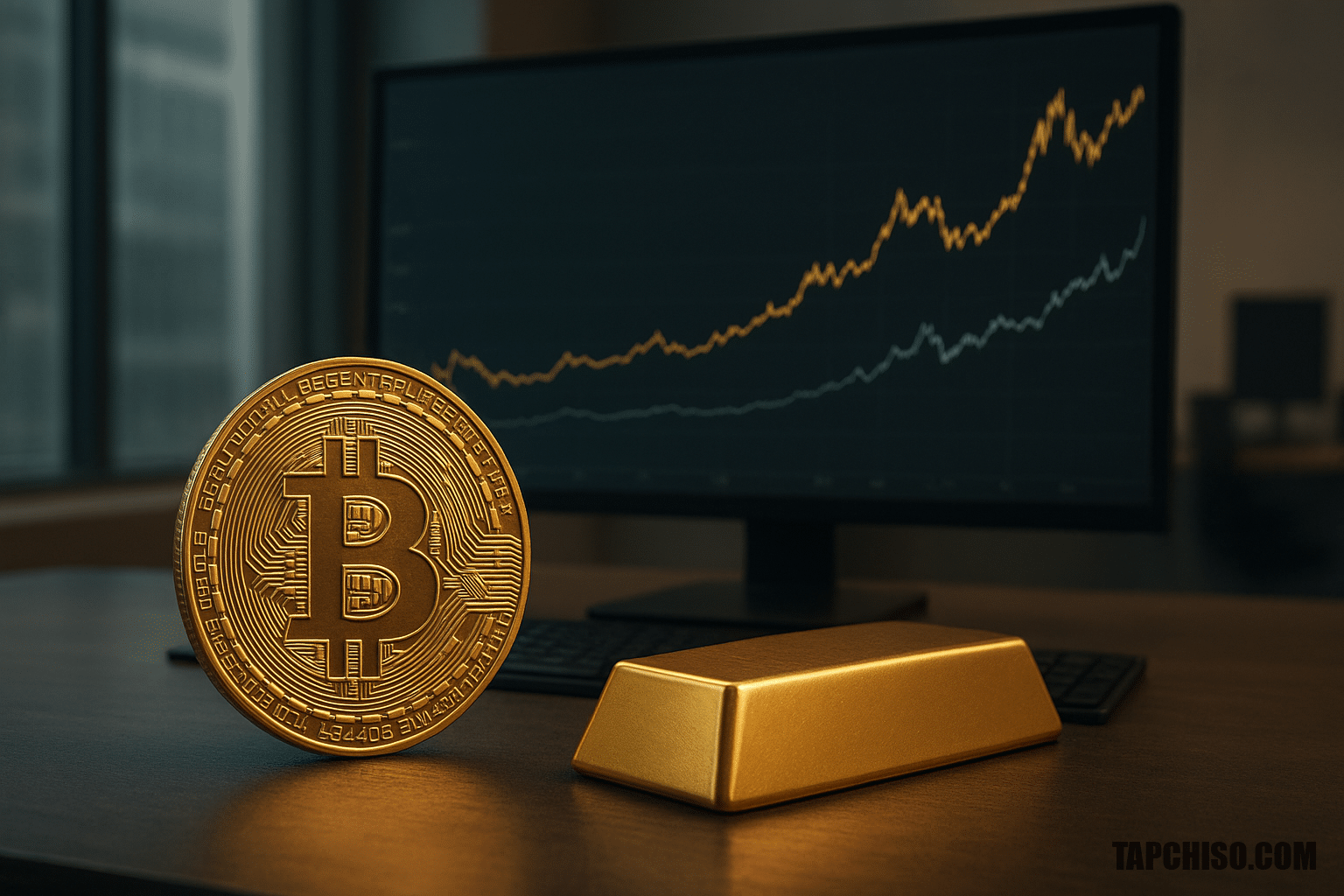Citi: Chiến lược kết hợp Bitcoin và vàng vượt trội Citi: Chiến lược kết hợp Bitcoin và vàng vượt trội theo thời gian