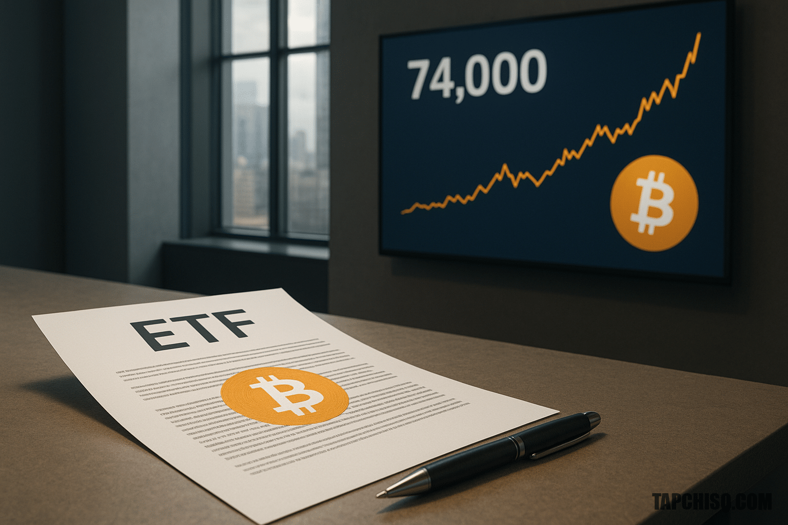 Goldman Sachs nộp hồ sơ ETF Bitcoin thu nhập khi Goldman Sachs nộp hồ sơ ETF Bitcoin thu nhập khi BTC trên 74.000 USD