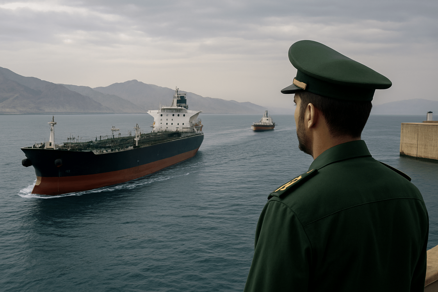 Iran giới hạn 12 tàu/ngày qua eo biển Hormuz Iran giới hạn 12 tàu/ngày qua eo biển Hormuz