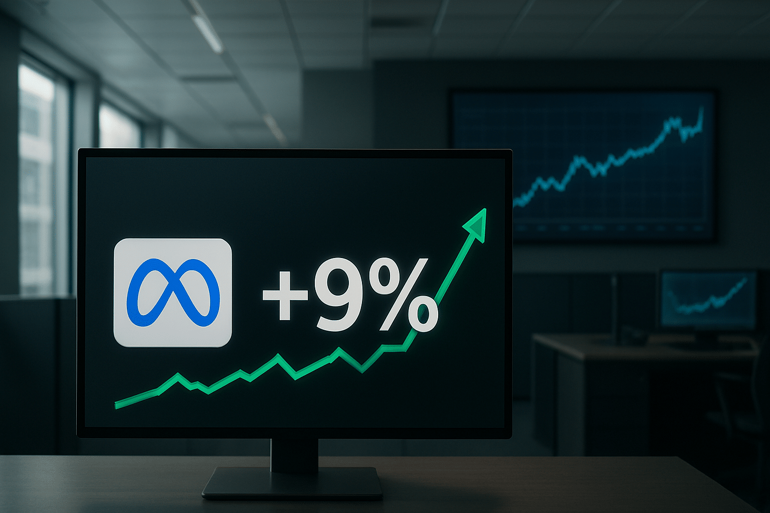 Meta tăng 9% sau đợt ra mắt AI lớn đầu Meta tăng 9% sau đợt ra mắt AI lớn đầu tiên dưới Alexandr Wang