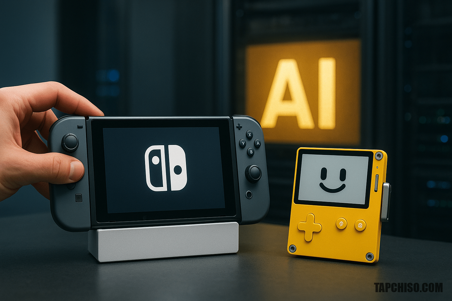 Nintendo và đối thủ đua AI, Playdate vẫn khác biệt Nintendo và đối thủ đua AI, Playdate vẫn khác biệt