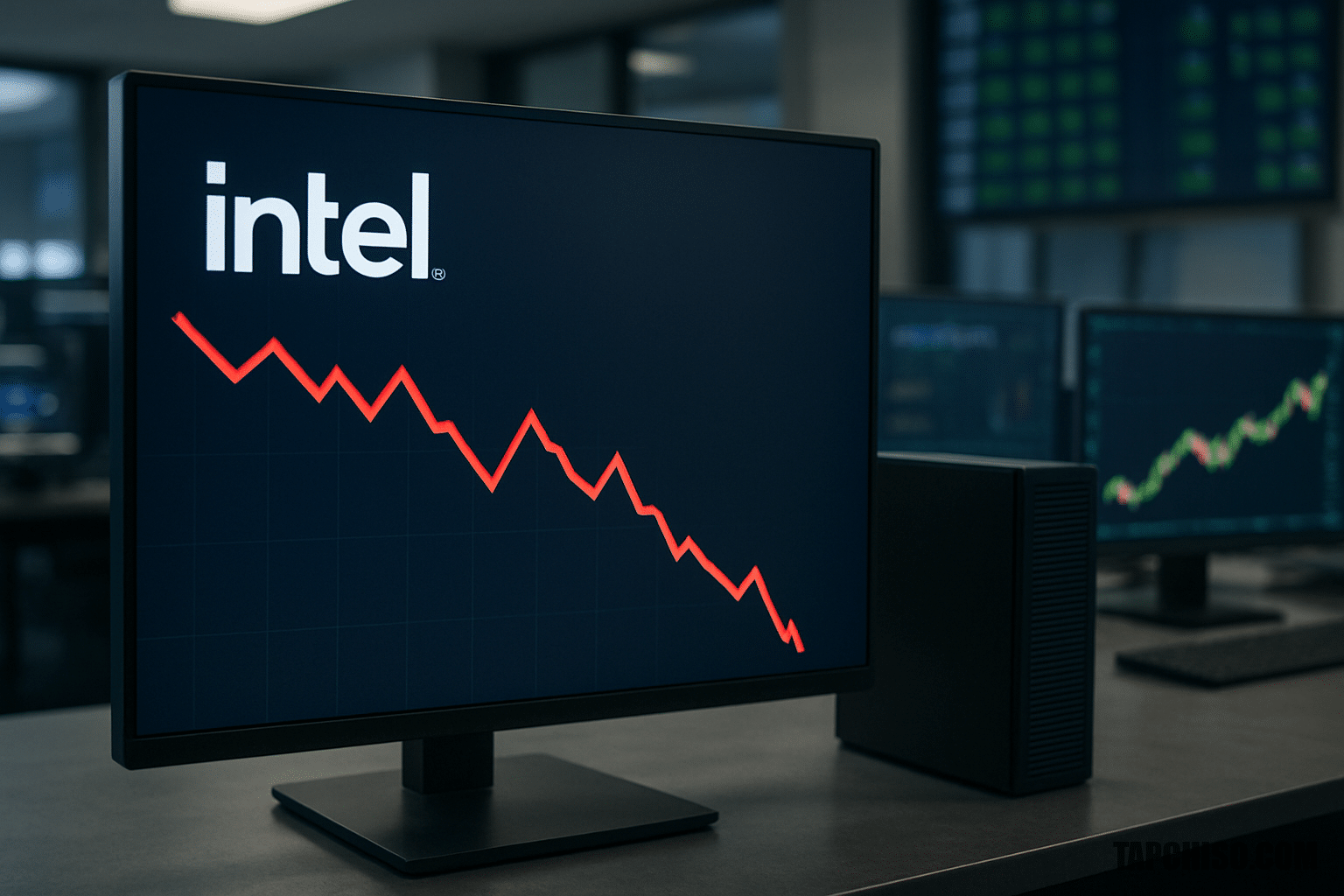 Phố Wall hãm đà với Intel dù cổ phiếu tăng Phố Wall hãm đà với Intel dù cổ phiếu tăng mạnh tuần qua
