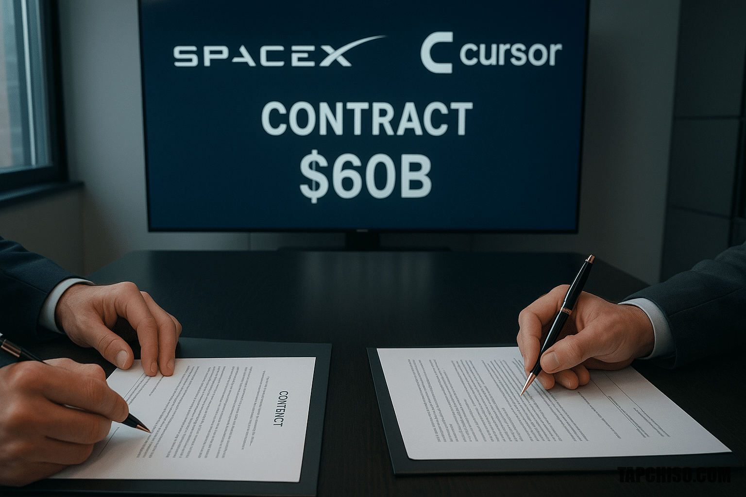 SpaceX ký thỏa thuận Cursor 60 tỷ USD, cùng đối SpaceX ký thỏa thuận Cursor 60 tỷ USD, cùng đối thủ chung