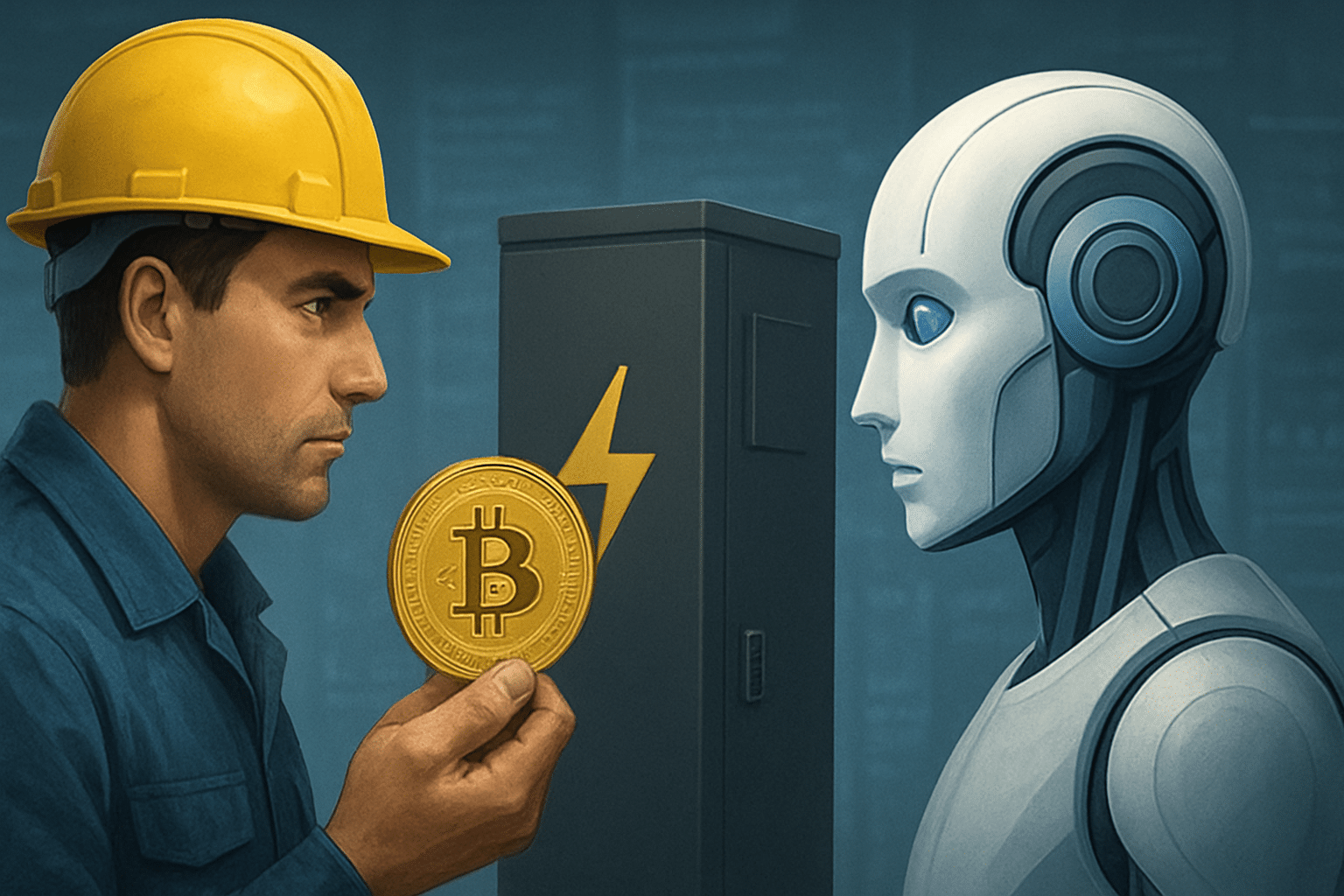 Thợ đào Bitcoin bán BTC để chuyển sang cung cấp Thợ đào Bitcoin bán BTC để chuyển sang cung cấp điện cho AI