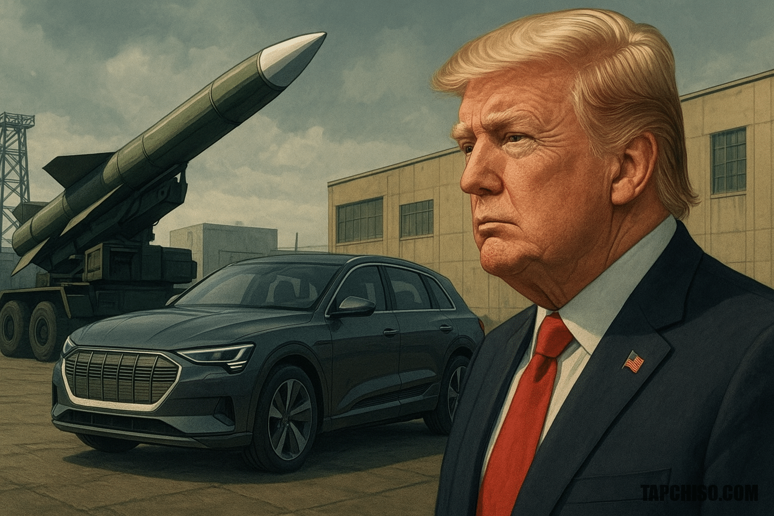 Trump muốn ô tô Mỹ bỏ EV, chuyển sang sản Trump muốn ô tô Mỹ bỏ EV, chuyển sang sản xuất vũ khí