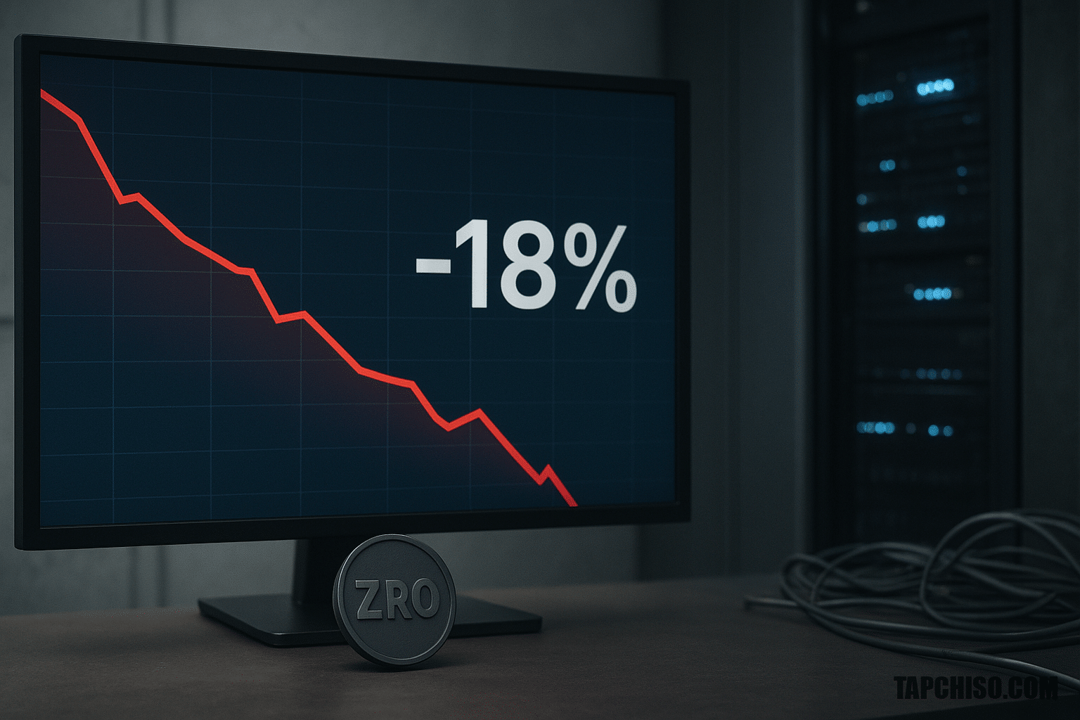 ZRO giảm 18% sau vụ khai thác Kelp DAO 300 ZRO giảm 18% sau vụ khai thác Kelp DAO 300 triệu USD