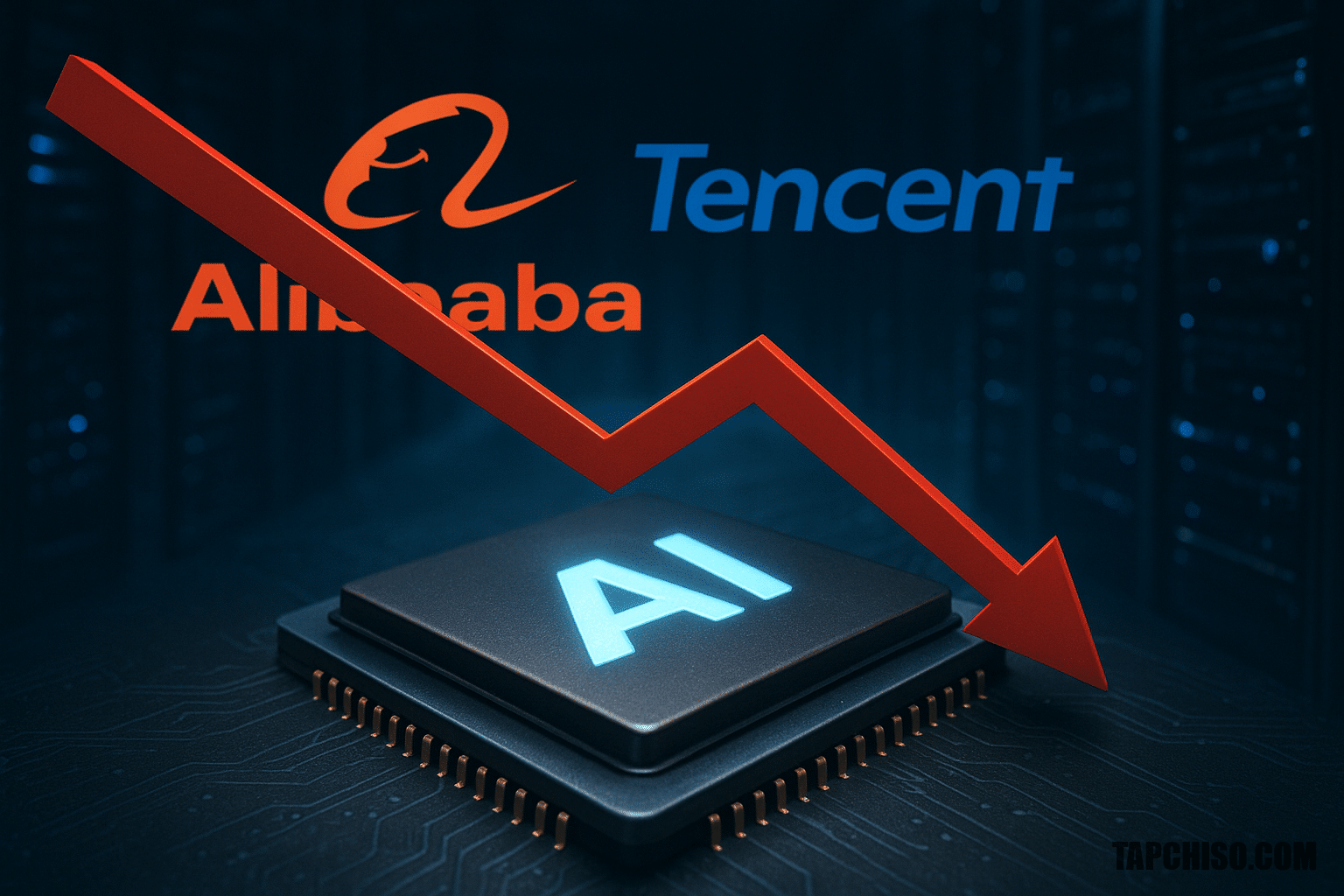 Alibaba và Tencent tăng chi tiêu AI giữa thiếu hụt Alibaba và Tencent tăng chi tiêu AI giữa thiếu hụt chip