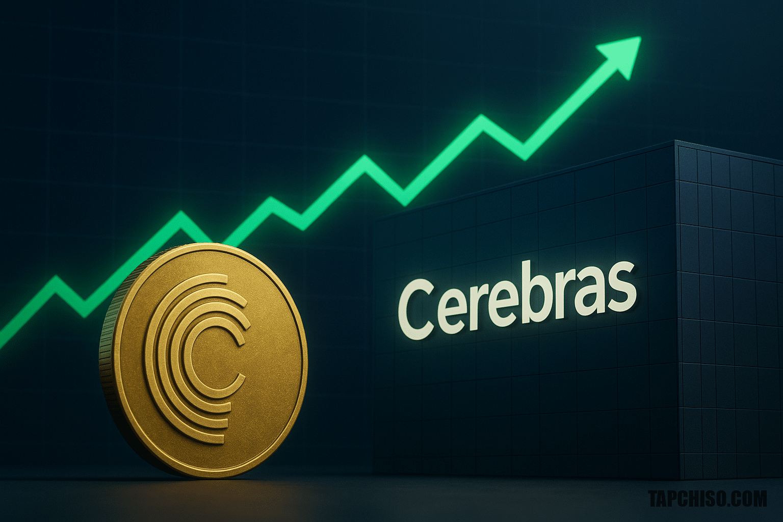 Cerebras mở cửa ở 350 USD sau IPO giá 185 Cerebras mở cửa ở 350 USD sau IPO giá 185 USD/cp