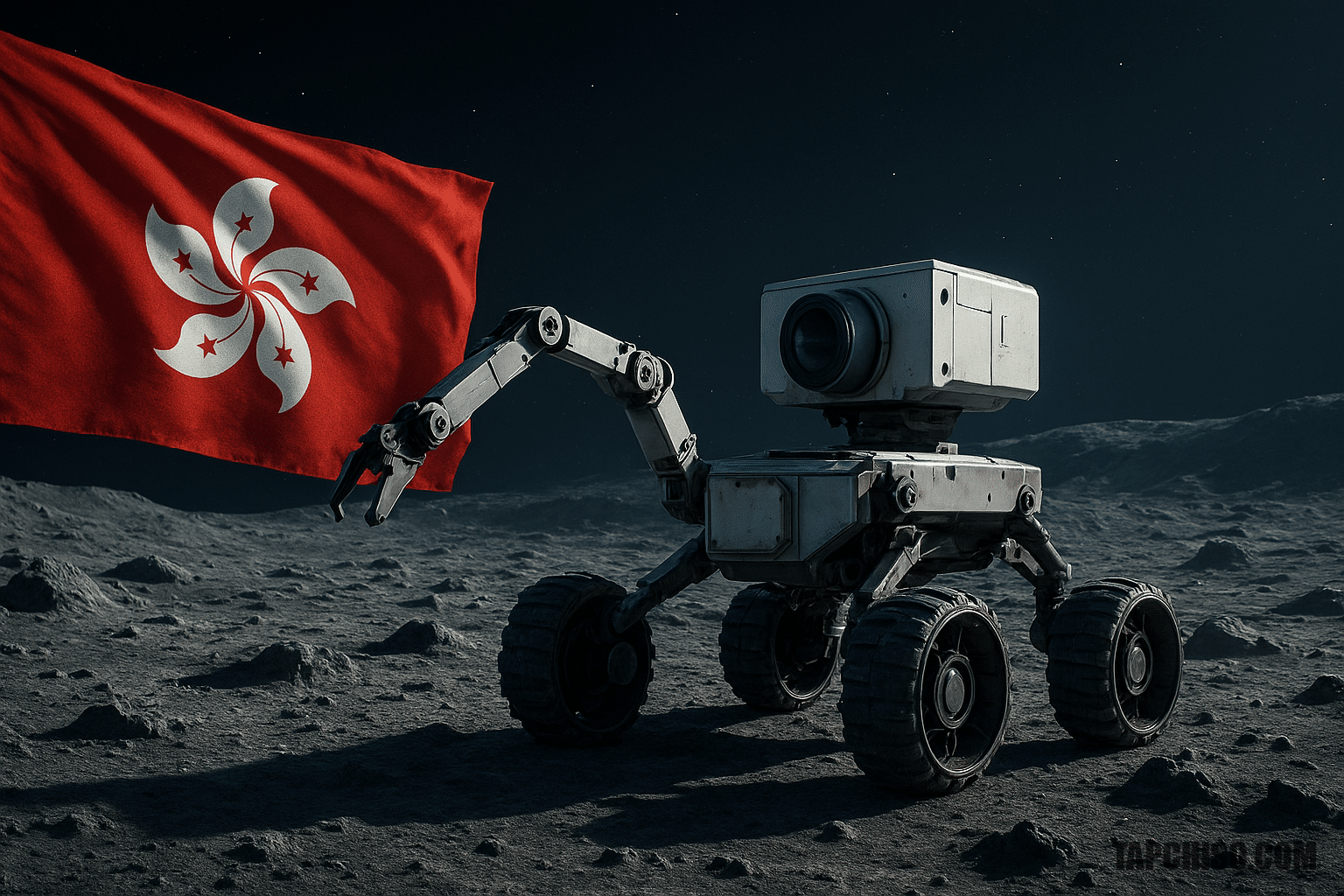 Đội Hong Kong phát triển robot AI vận chuyển ở Đội Hong Kong phát triển robot AI vận chuyển ở cực nam Mặt Trăng