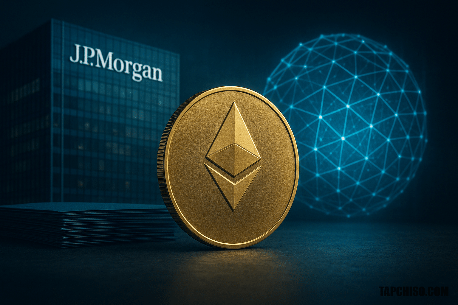 JPMorgan nộp hồ sơ quỹ tiền tệ token hóa trên JPMorgan nộp hồ sơ quỹ tiền tệ token hóa trên Ethereum