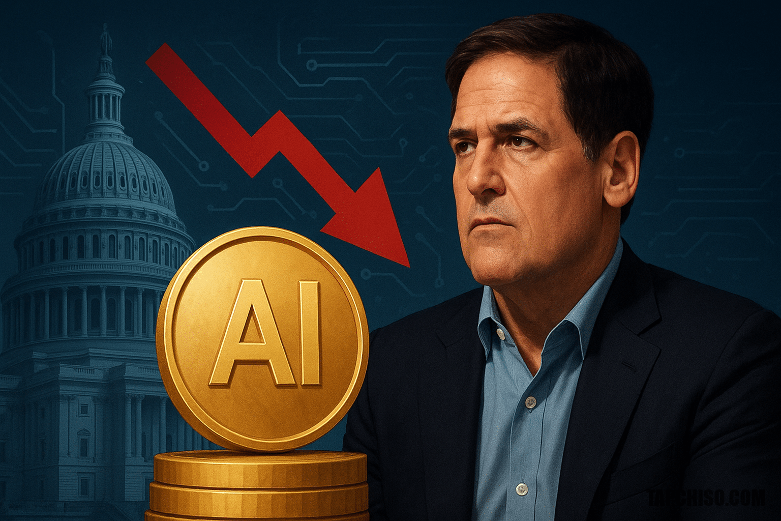 Mark Cuban đề xuất thuế token AI để tăng hiệu Mark Cuban đề xuất thuế token AI để tăng hiệu quả Big Tech