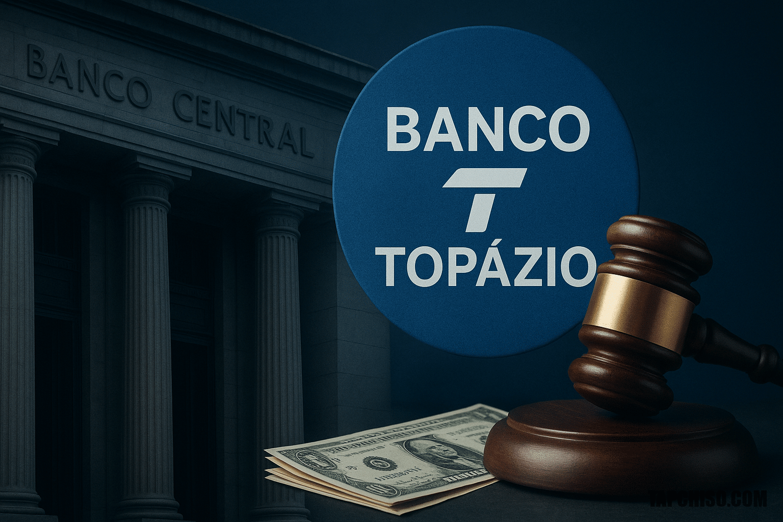 Ngân hàng trung ương Brazil cấm Banco Topázio, phạt 3,3 Ngân hàng trung ương Brazil cấm Banco Topázio, phạt 3,3 triệu USD vì vi phạm