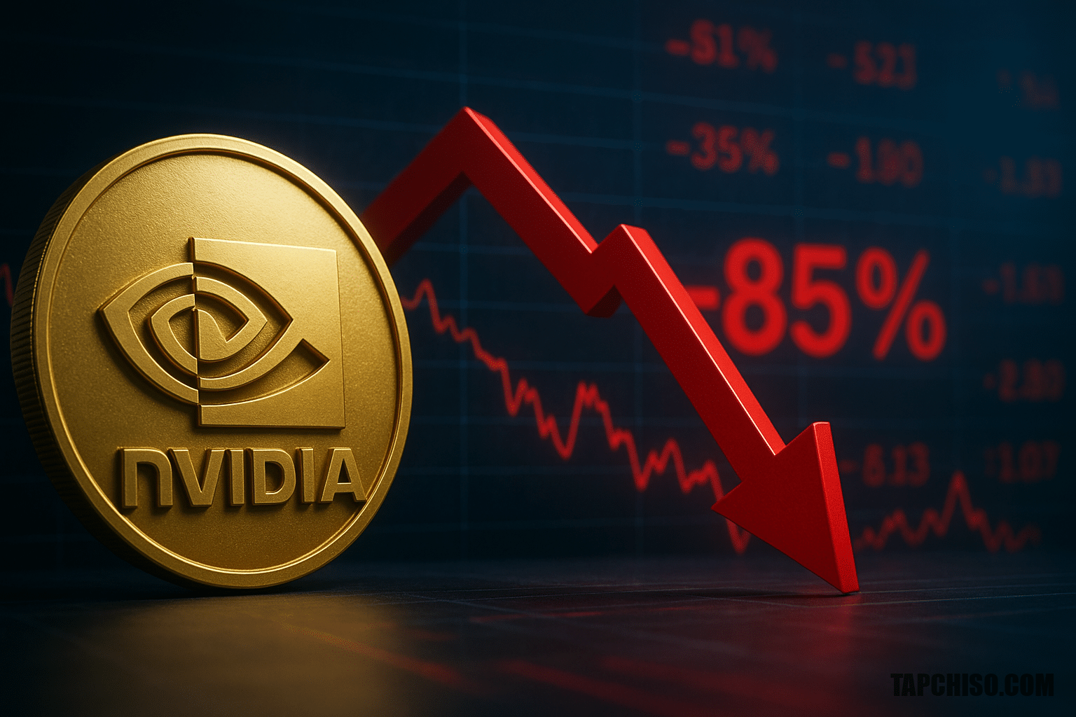 Nvidia tăng doanh thu 85% nhưng cổ phiếu vẫn giảm Nvidia tăng doanh thu 85% nhưng cổ phiếu vẫn giảm sau báo cáo tài chính