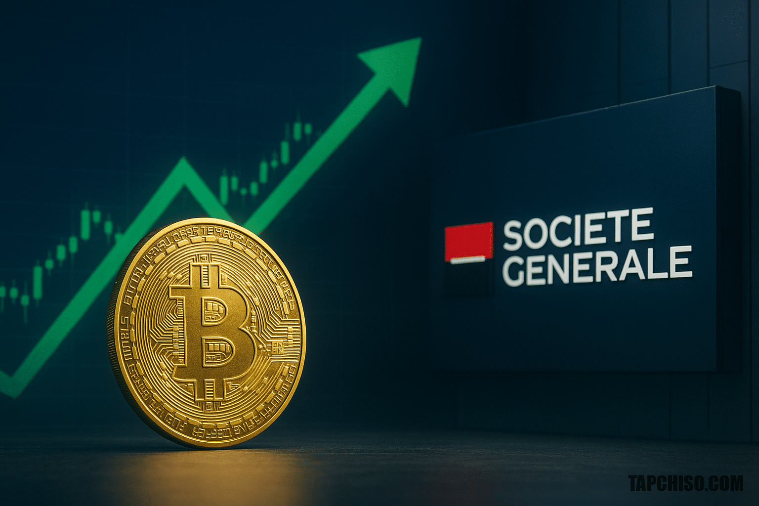 Société Générale tham gia làn sóng chứng khoán mã hóa Société Générale tham gia làn sóng chứng khoán mã hóa châu Âu
