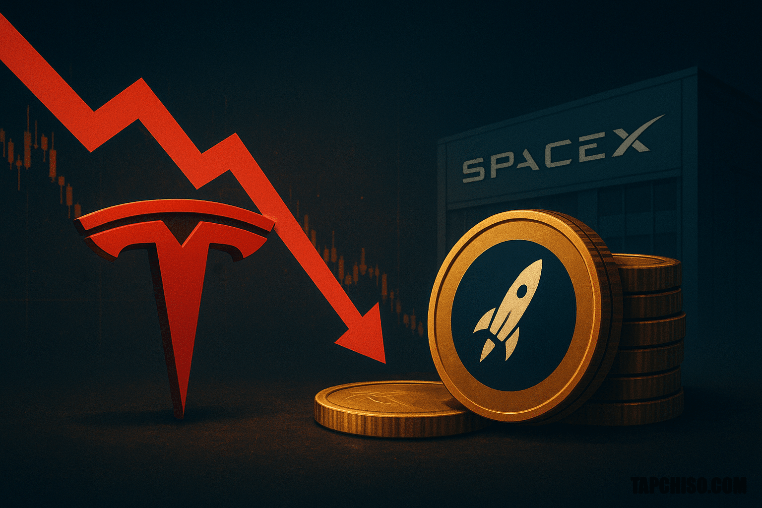 Tesla giảm 2% vì lo SpaceX IPO hút vốn và Tesla giảm 2% vì lo SpaceX IPO hút vốn và sự chú ý