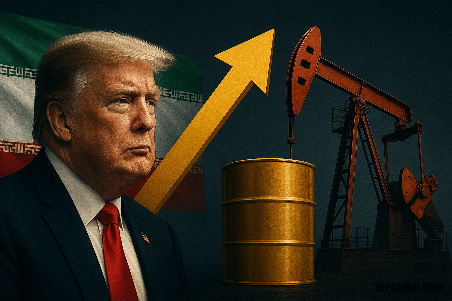 Trump dọa Iran, giá dầu tăng hơn 2% Trump dọa Iran, giá dầu tăng hơn 2%