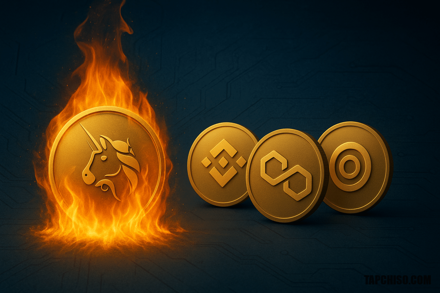 Uniswap mở rộng đốt UNI sang BNB Chain, Polygon và Uniswap mở rộng đốt UNI sang BNB Chain, Polygon và Celo