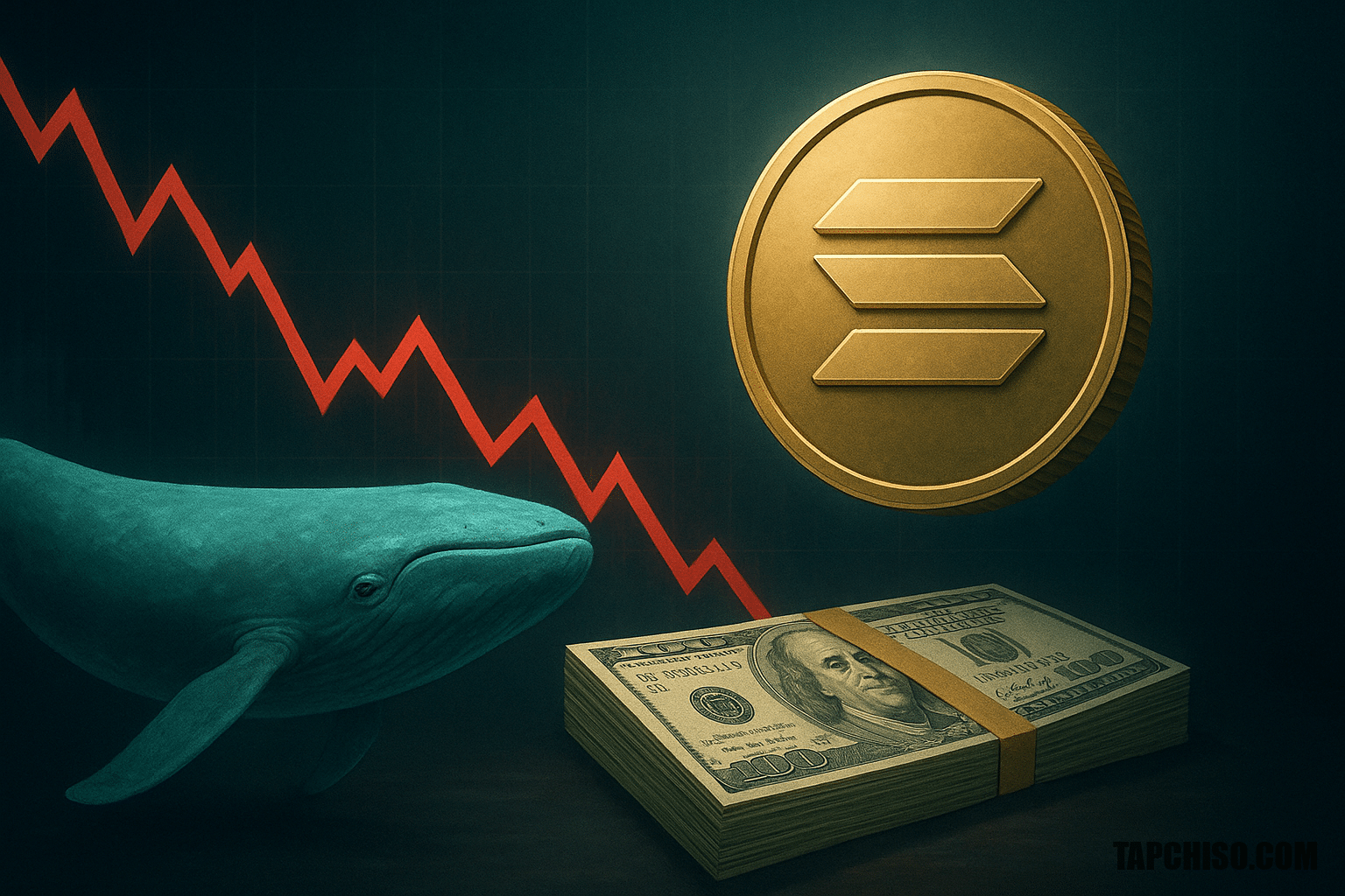 Cá voi Solana còn 26 triệu USD khi thị trường Cá voi Solana còn 26 triệu USD khi thị trường lao dốc