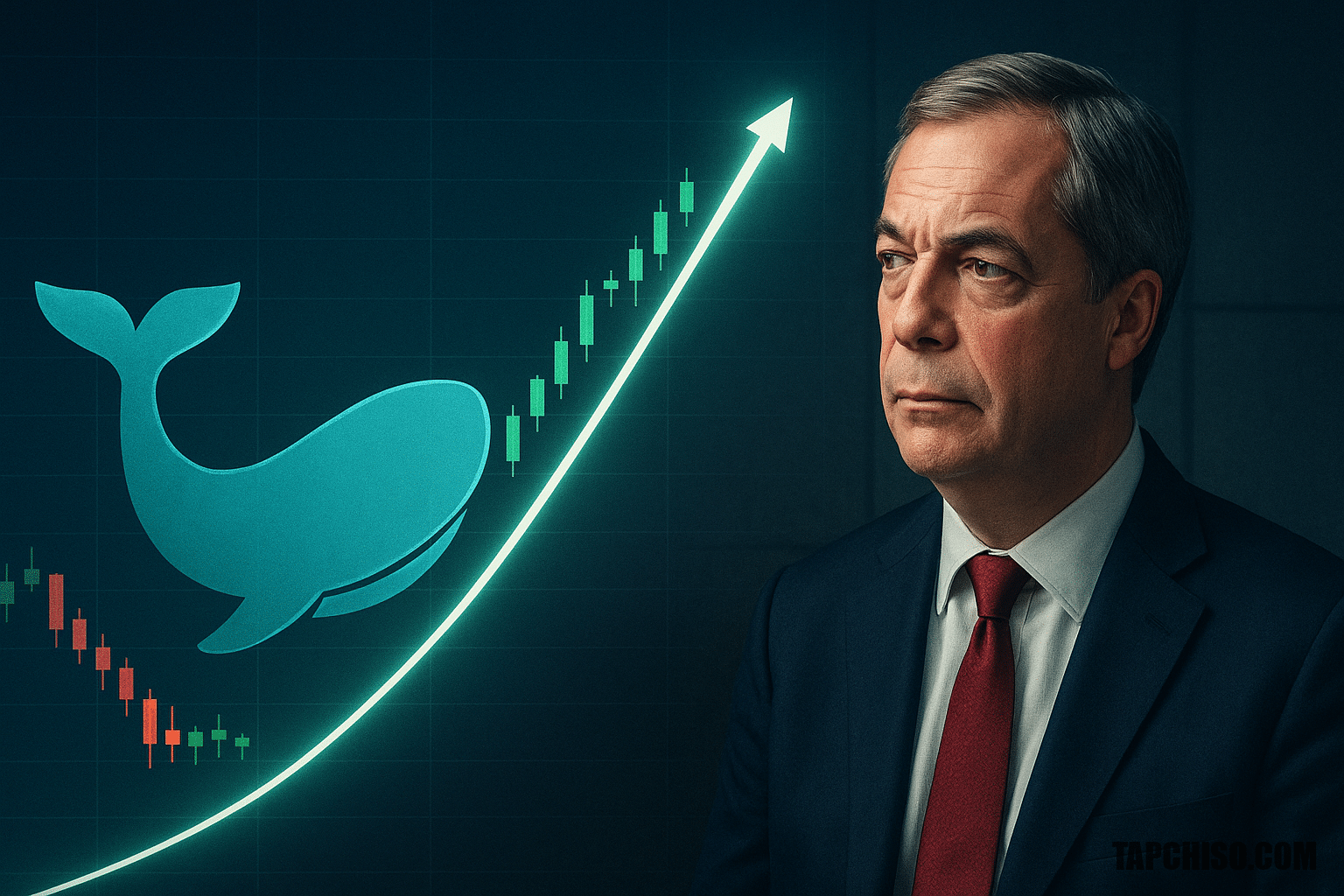 Cá voi crypto giúp Nigel Farage dẫn đầu gây quỹ Cá voi crypto giúp Nigel Farage dẫn đầu gây quỹ Reform UK