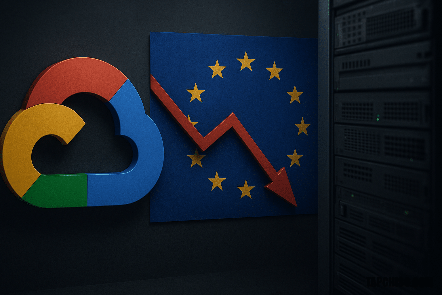 Đối thủ Big Tech phản đối EU miễn Google Cloud Đối thủ Big Tech phản đối EU miễn Google Cloud khỏi siết DMA