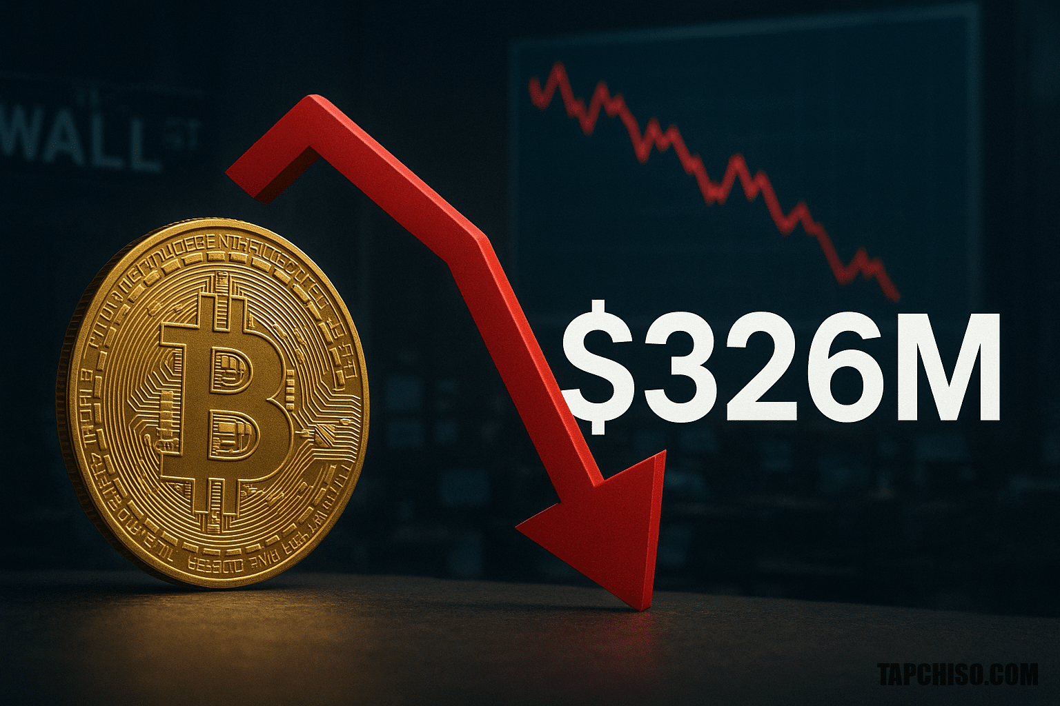 ETF Bitcoin rút ròng 326 triệu USD khi Phố Wall ETF Bitcoin rút ròng 326 triệu USD khi Phố Wall chững lại