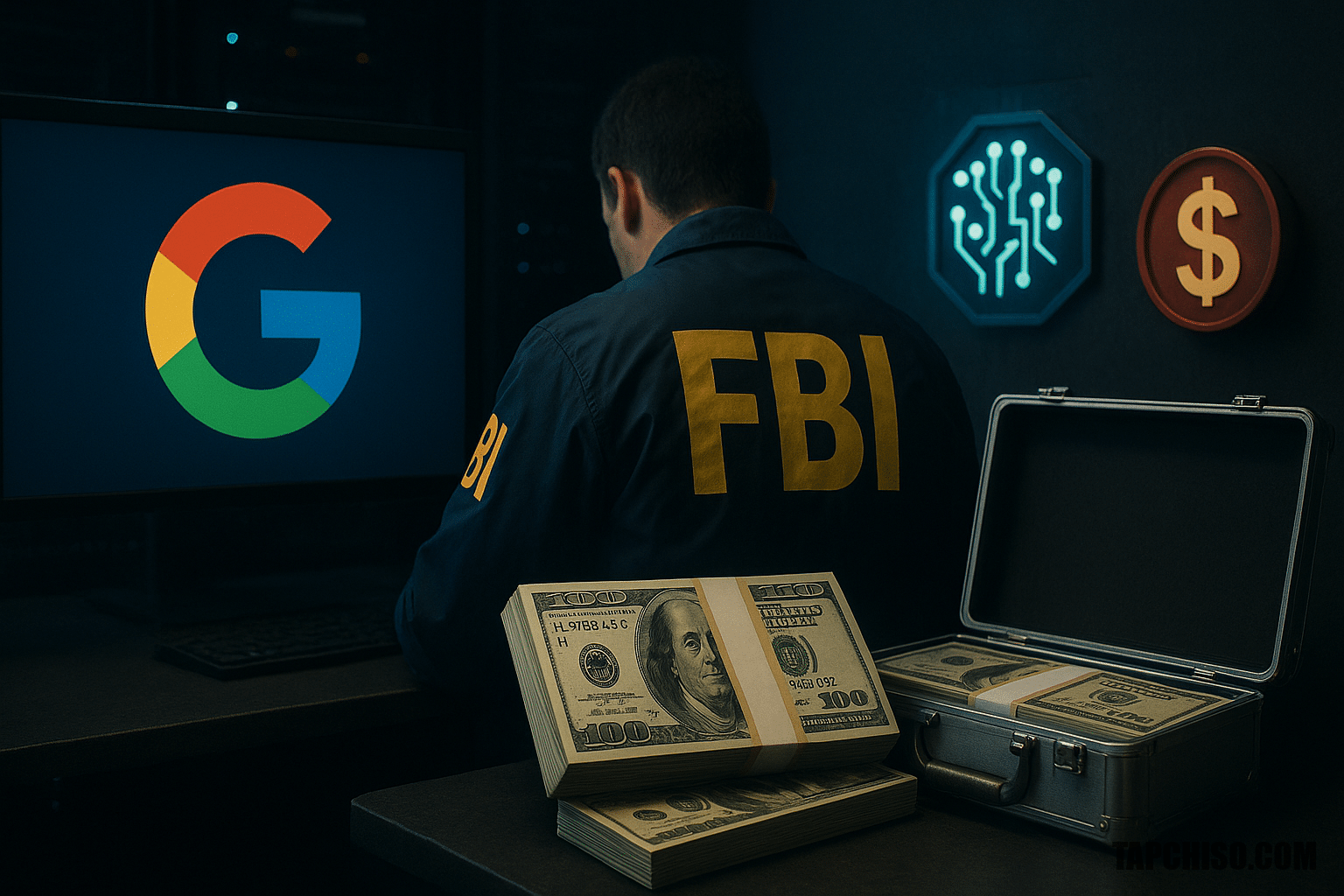 Google kiện nhóm lừa đảo AI Trung Quốc, FBI tịch Google kiện nhóm lừa đảo AI Trung Quốc, FBI tịch thu tên miền và 100.000 USD