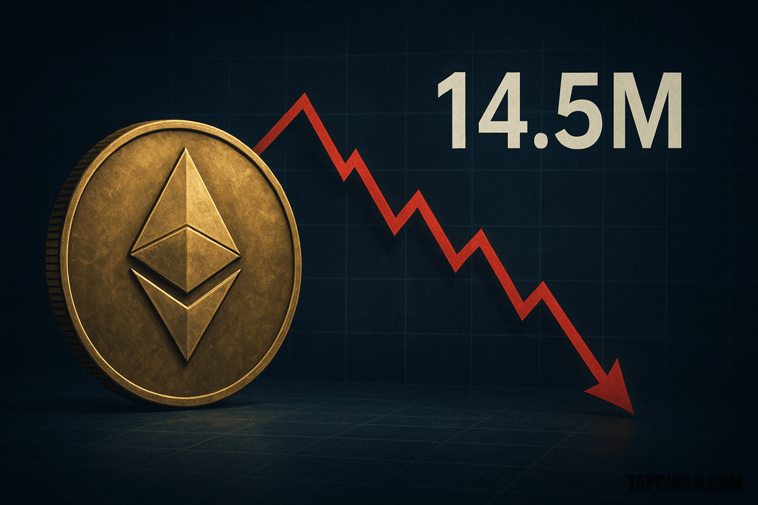 Nguồn cung Ethereum trên sàn giảm xuống mức thấp kỷ Nguồn cung Ethereum trên sàn giảm xuống mức thấp kỷ lục 14,5 triệu