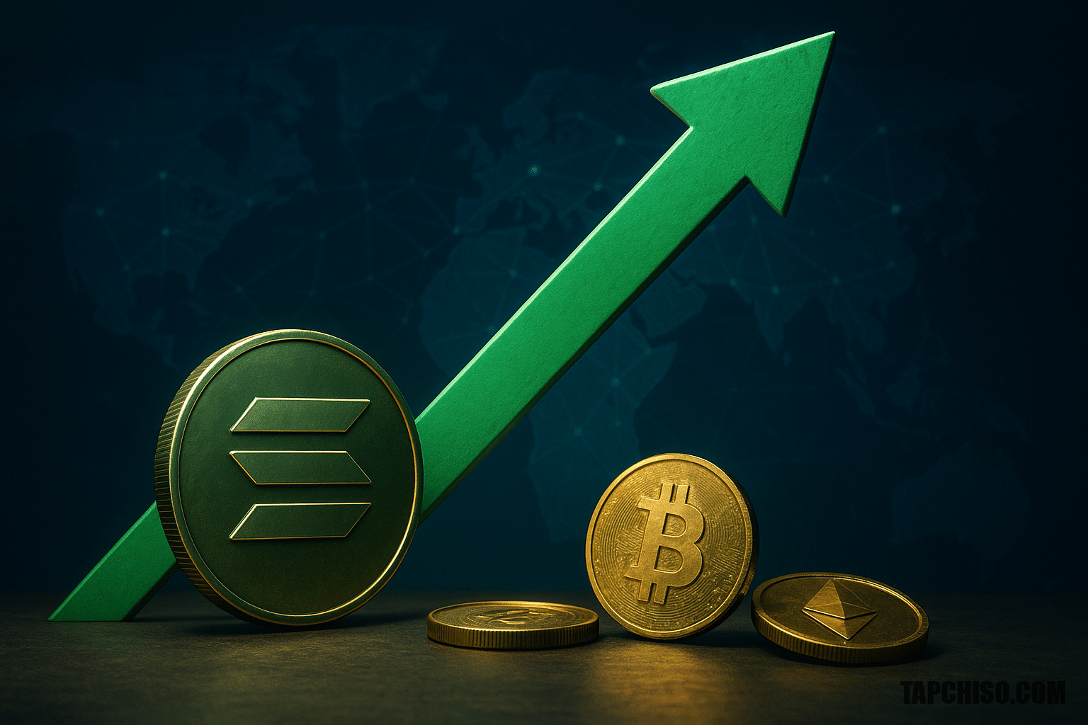 Solana dẫn đầu số ví tài sản thực trên blockchain Solana dẫn đầu số ví tài sản thực trên blockchain toàn cầu