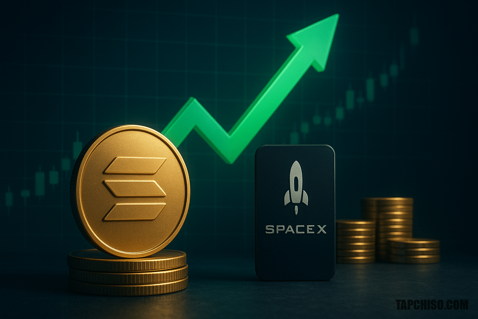 Solana lập kỷ lục token hóa cổ phiếu tuần nhờ Solana lập kỷ lục token hóa cổ phiếu tuần nhờ IPO SpaceX