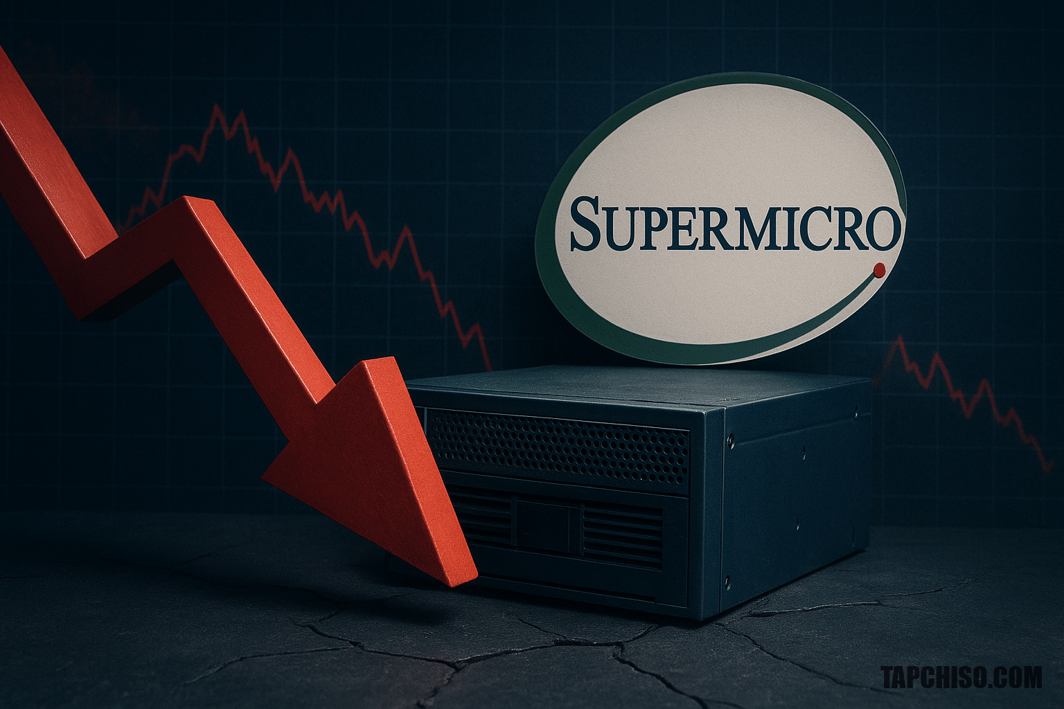 Super Micro lao dốc sau kế hoạch huy động 7 Super Micro lao dốc sau kế hoạch huy động 7 tỷ USD cho AI