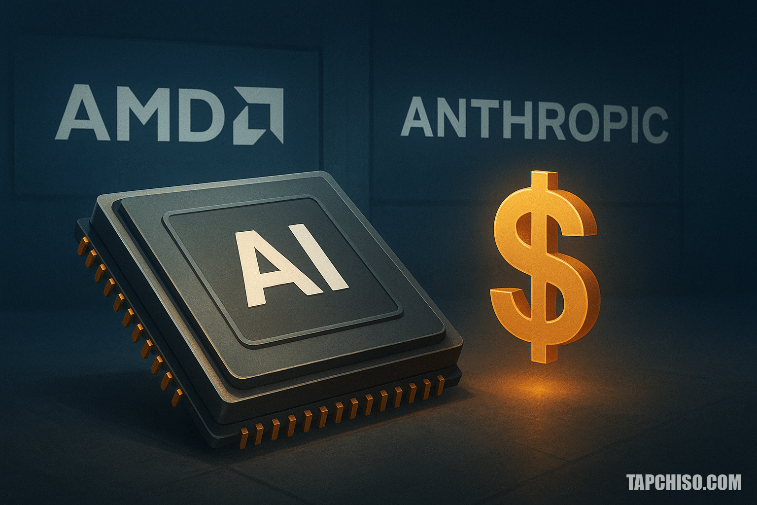 AMD đầu tư tới 5 tỷ USD vào Anthropic trong AMD đầu tư tới 5 tỷ USD vào Anthropic trong thỏa thuận chip AI