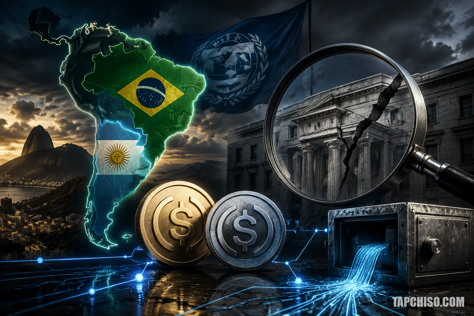 Brazil, Argentina đẩy mạnh stablecoin, IMF cảnh báo lỗ hổng Brazil, Argentina đẩy mạnh stablecoin, IMF cảnh báo lỗ hổng giám sát