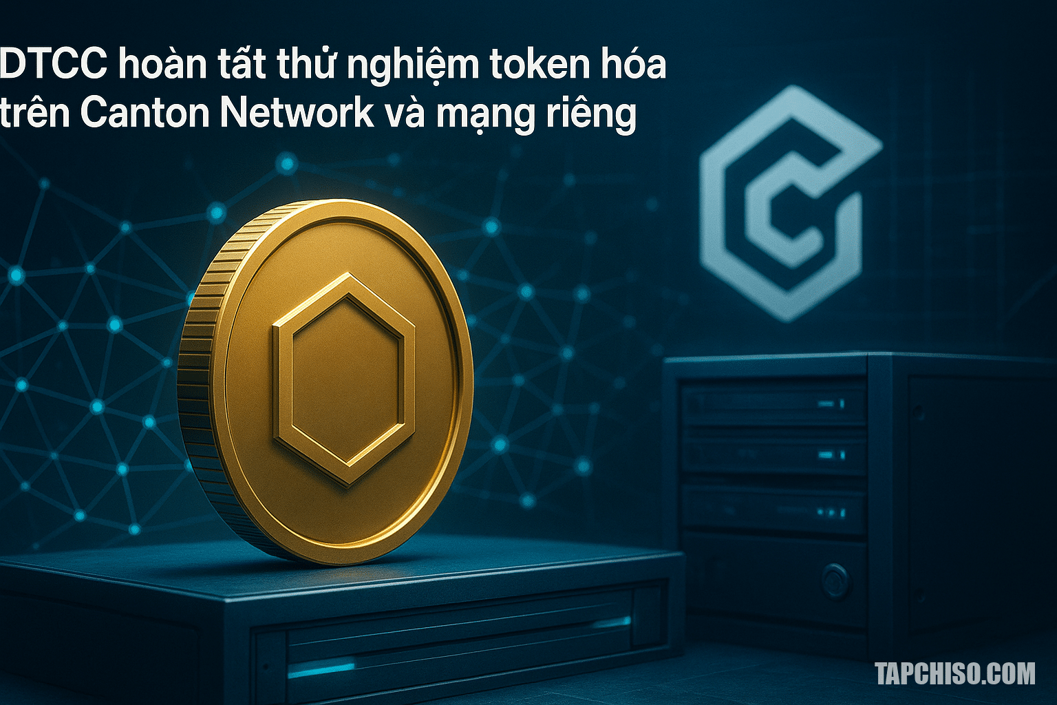 DTCC hoàn tất thử nghiệm token hóa trên Canton Network DTCC hoàn tất thử nghiệm token hóa trên Canton Network và mạng riêng