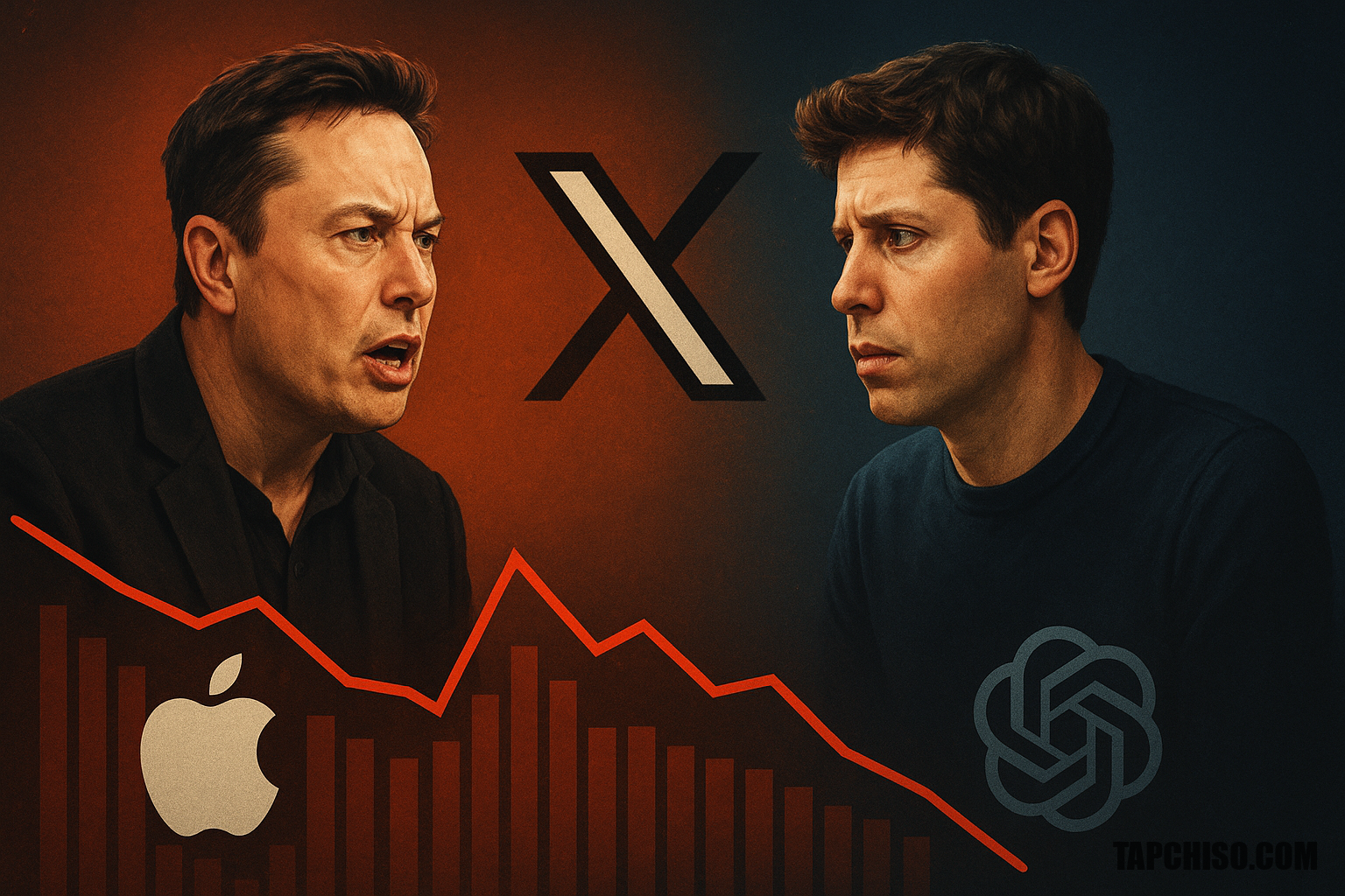 Elon Musk đứng về phía Apple, đấu khẩu với Sam Elon Musk đứng về phía Apple, đấu khẩu với Sam Altman trên X