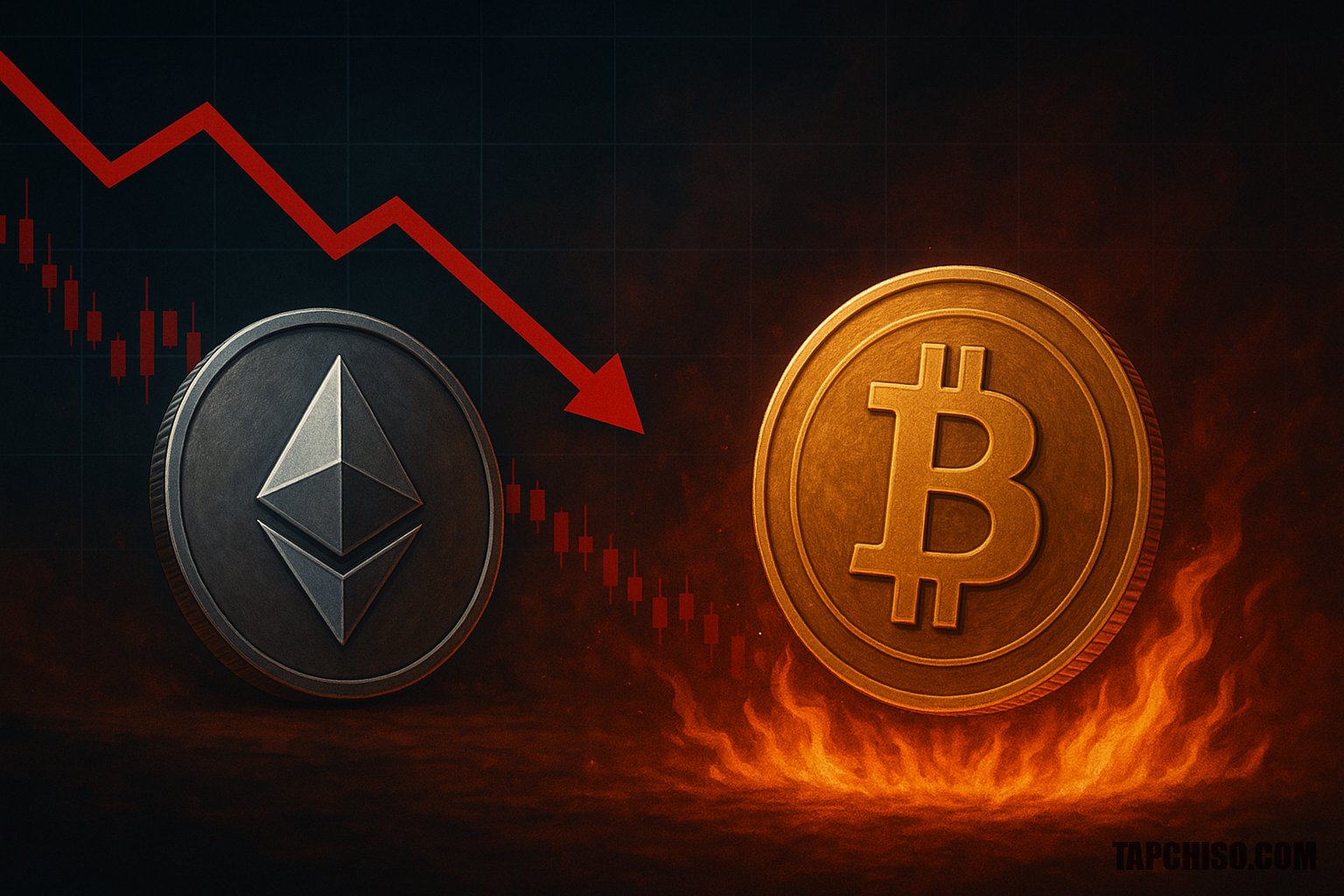 Ethereum xuất hiện death cross hiếm, Bitcoin quanh 62.000 USD Ethereum xuất hiện death cross hiếm, Bitcoin quanh 62.000 USD