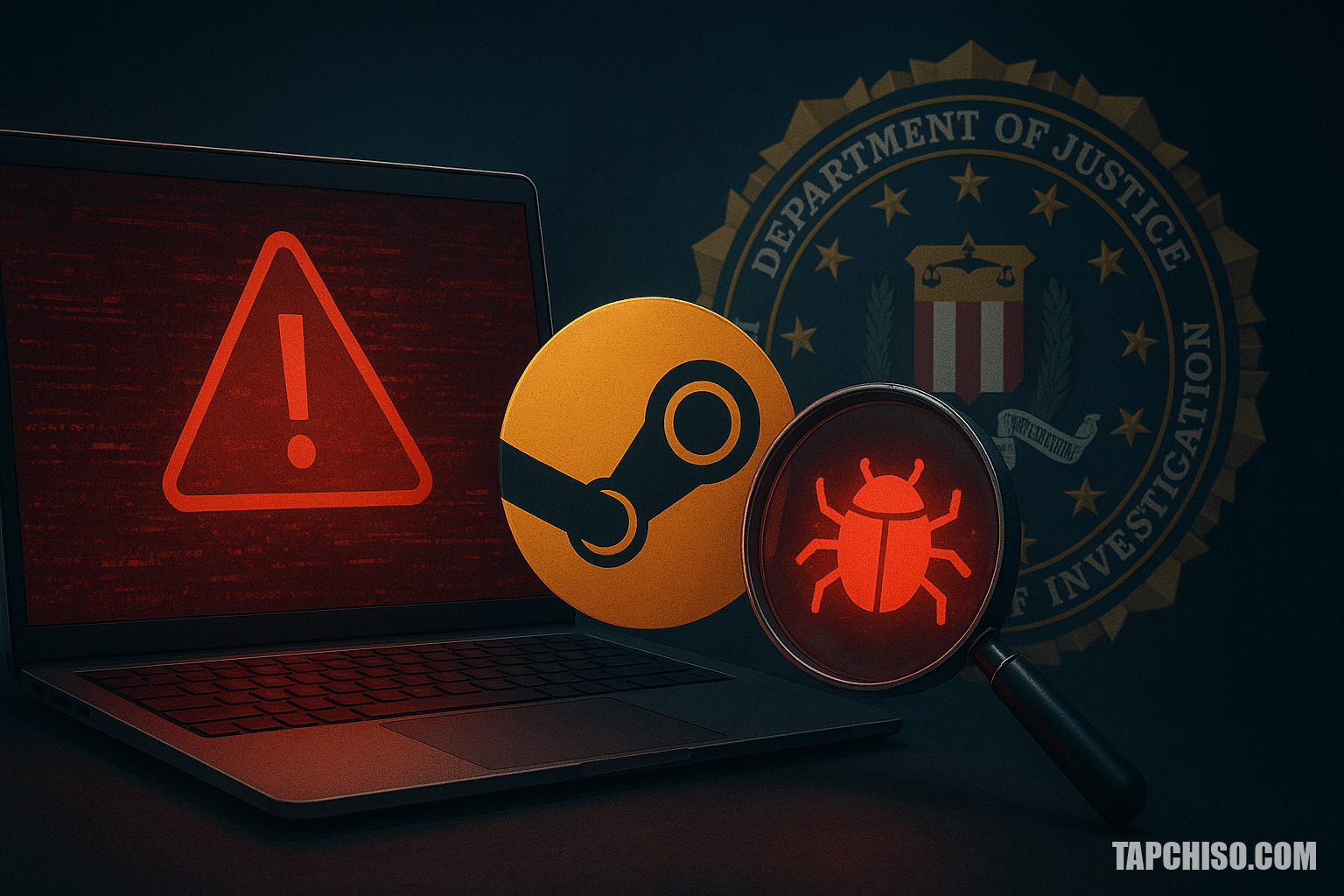 FBI lần ra nghi phạm malware Steam từ đơn Uber FBI lần ra nghi phạm malware Steam từ đơn Uber Eats