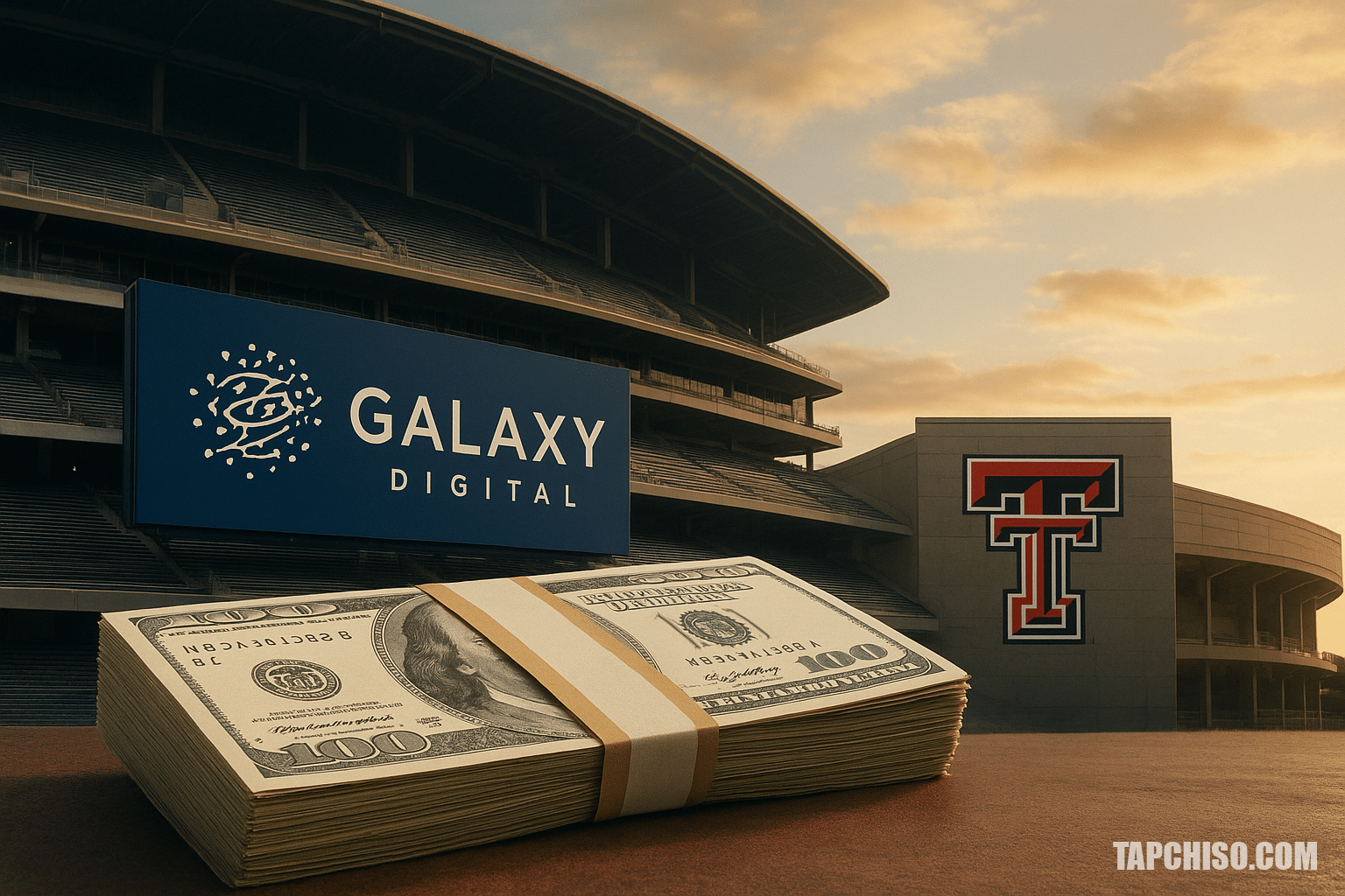 Galaxy Digital mua quyền đặt tên sân vận động Texas Galaxy Digital mua quyền đặt tên sân vận động Texas Tech, giá 75 triệu USD