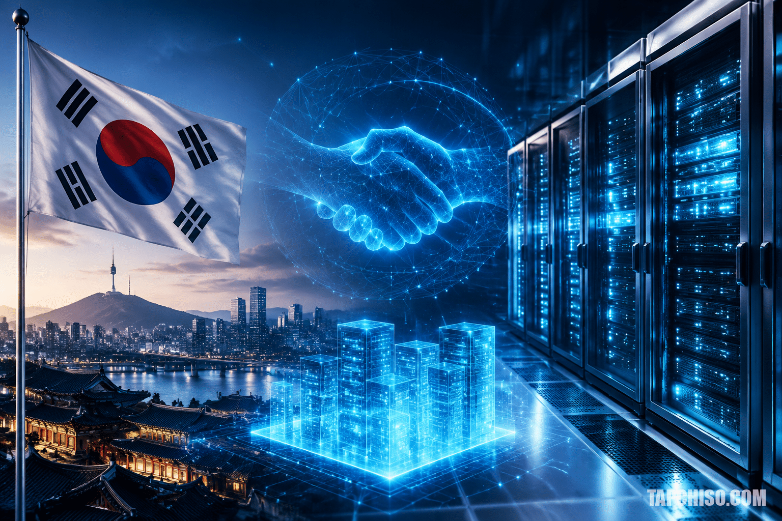 Hàn Quốc ra mắt Liên minh AIDC xây 18,4 GW Hàn Quốc ra mắt Liên minh AIDC xây 18,4 GW trung tâm dữ liệu AI