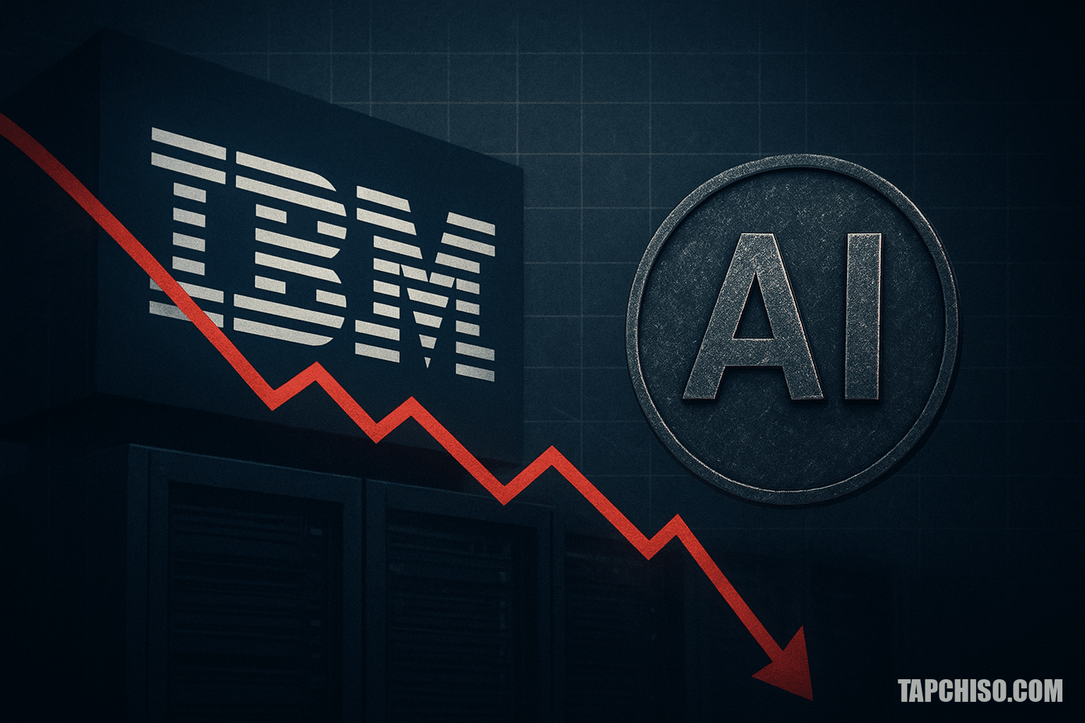 IBM lao dốc kỷ lục khi chi tiêu AI gây IBM lao dốc kỷ lục khi chi tiêu AI gây áp lực lên các ngành