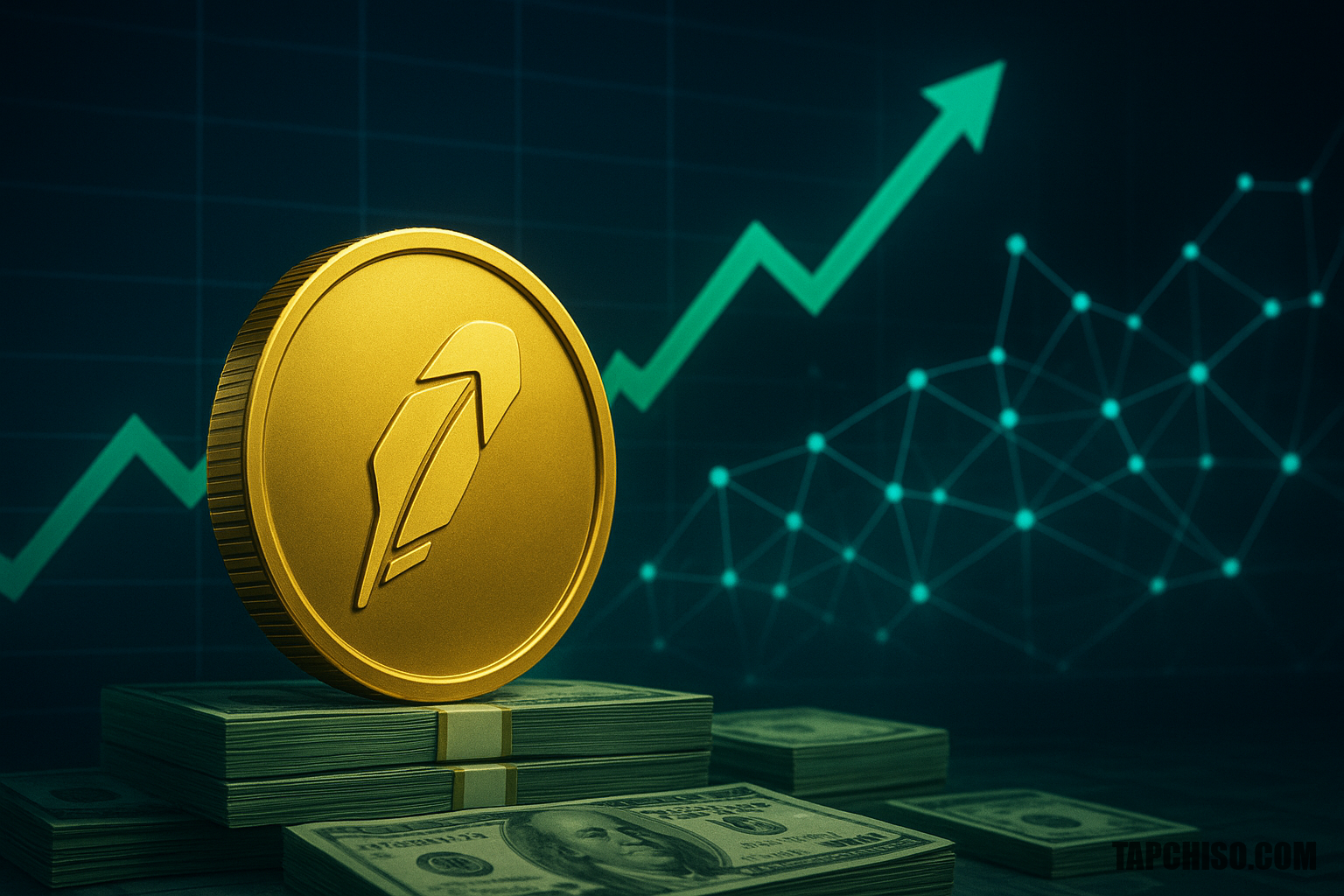 Khối lượng DEX Robinhood Chain đạt 563,9 triệu USD, tăng Khối lượng DEX Robinhood Chain đạt 563,9 triệu USD, tăng 10 lần trong ngày