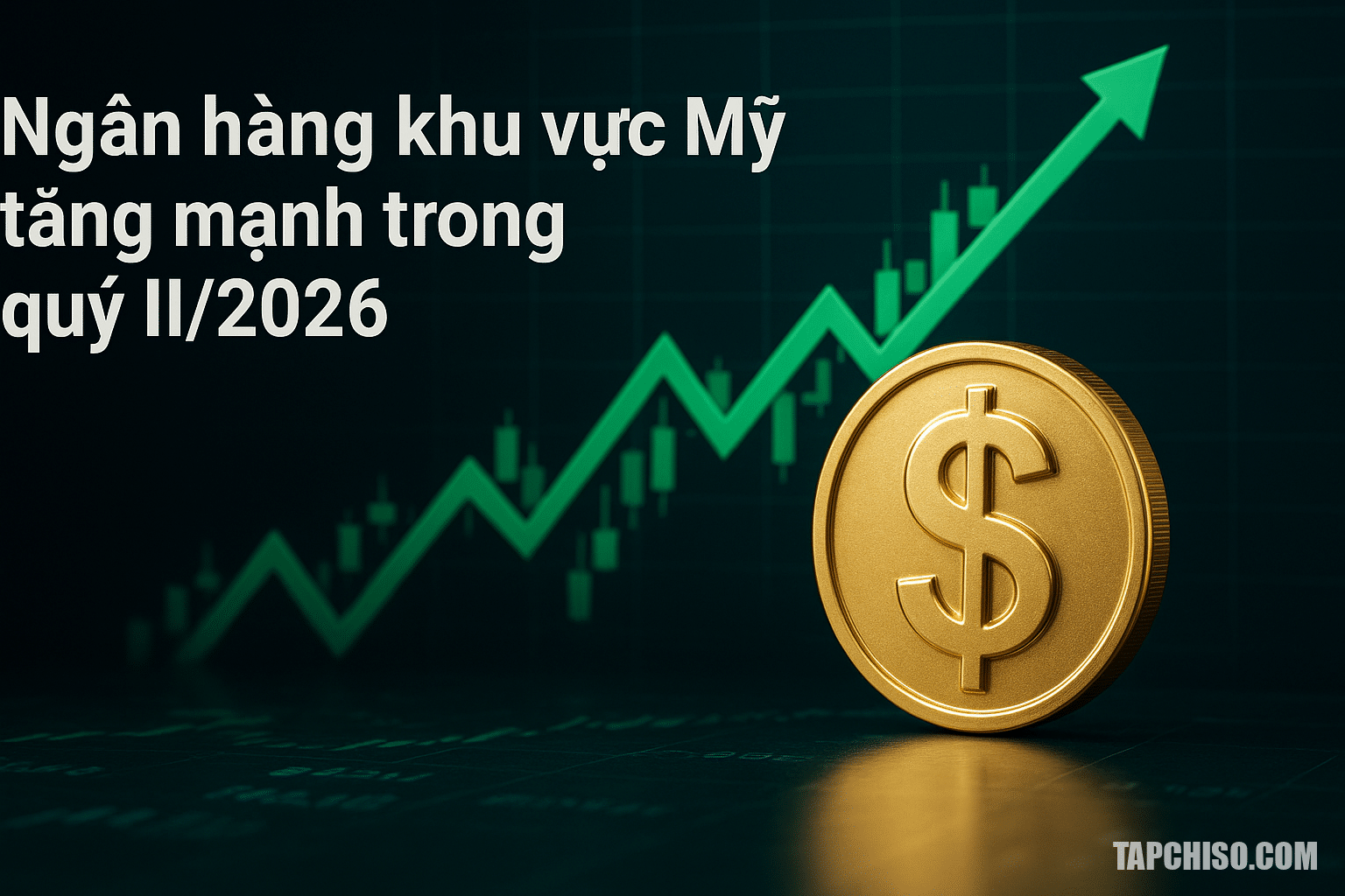 Ngân hàng khu vực Mỹ tăng mạnh trong quý II/2026 Ngân hàng khu vực Mỹ tăng mạnh trong quý II/2026